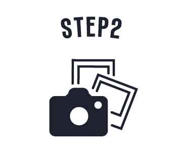 ステップ2：LINEで写真を送信