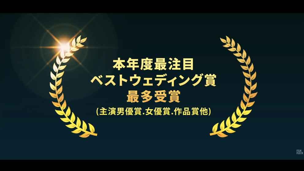 オープニングムービーTRAILER：映画予告風のロゴとナレーションで進行する映像演出画像