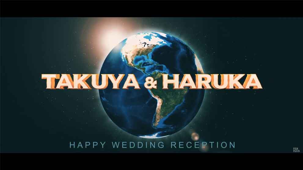 オープニングムービーHARMAGEDDON:本格的な3Dオープニングタイトル画像