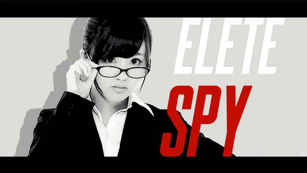 オープニングムービーGROOM＆BRIDE：新郎新婦の正体がスパイで任務が始まる映像演出画像